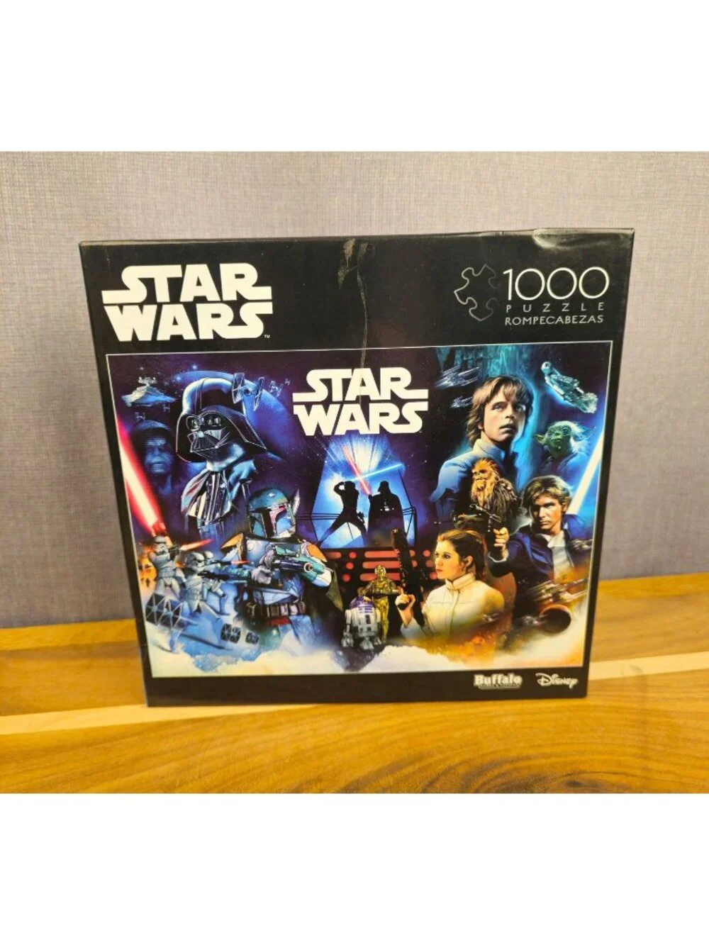 Star Wars 1000-Piece Jigsaw Puzzle By Buffalo Games Featuring Iconic Characters